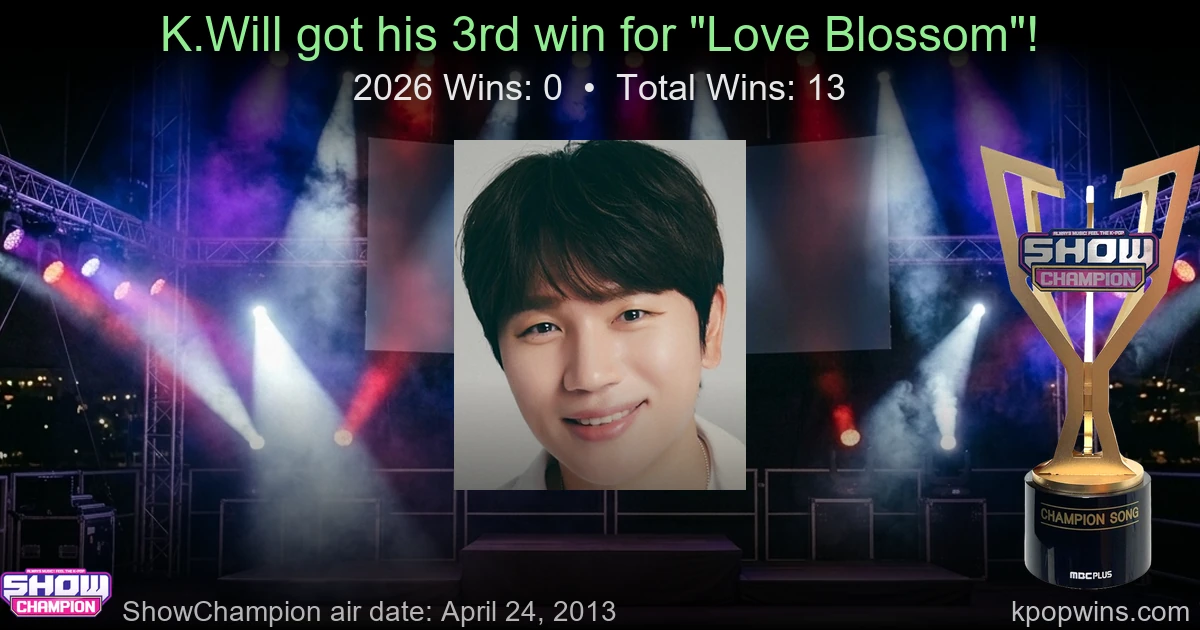 K.Will - Love Blossom